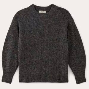 Charcoal gray wool sweater by Everlane (L)